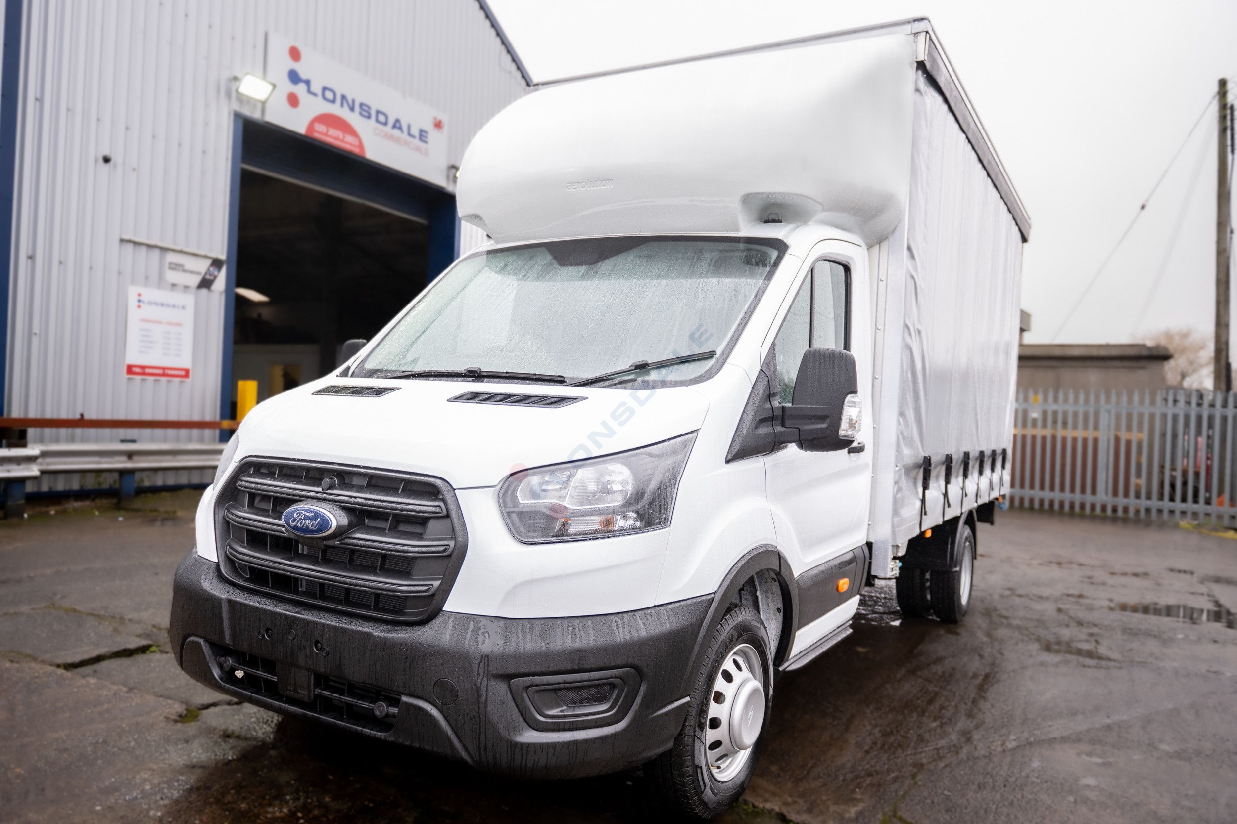 Ford Transit L4 RWD DRW lightweight curtain sider