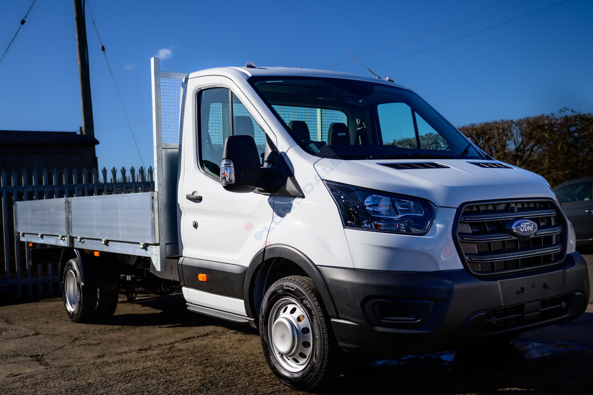 Ford Transit L4 RWD DRW dropside body