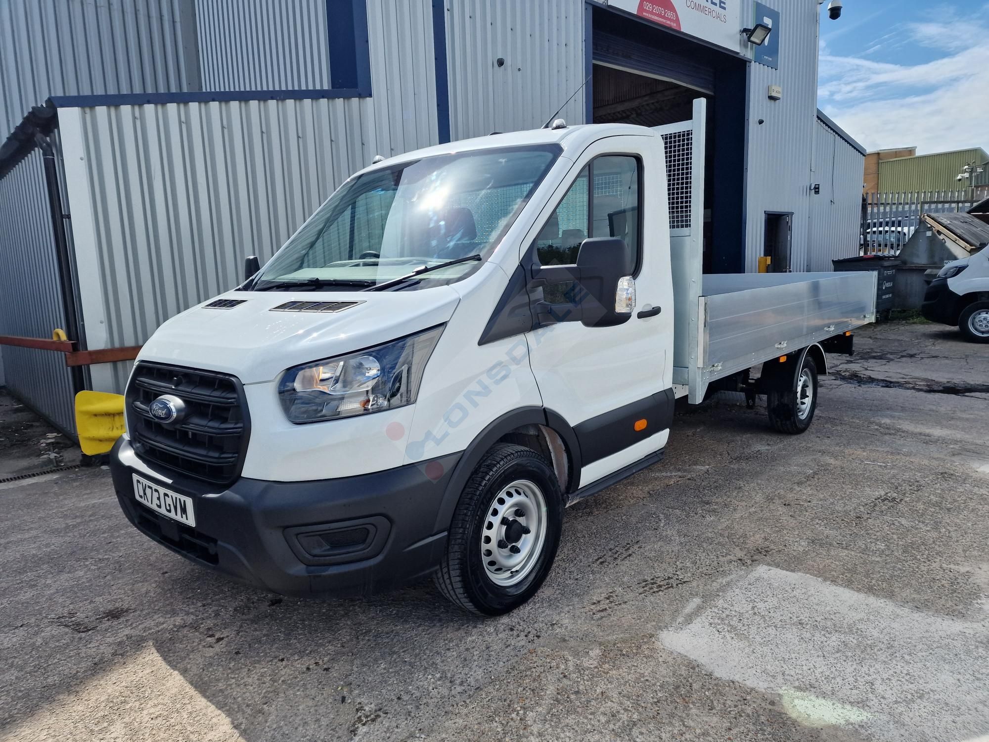 Ford Transit L4 RWD SRW dropside body
