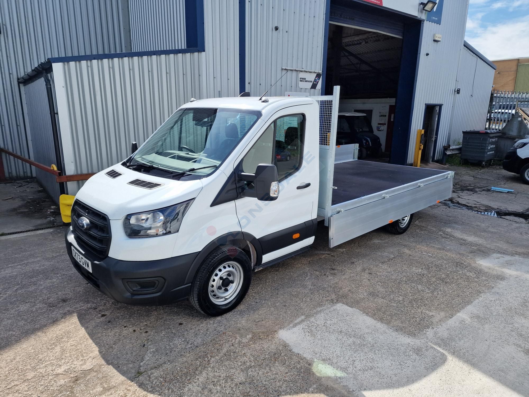 Ford Transit L4 RWD SRW dropside body